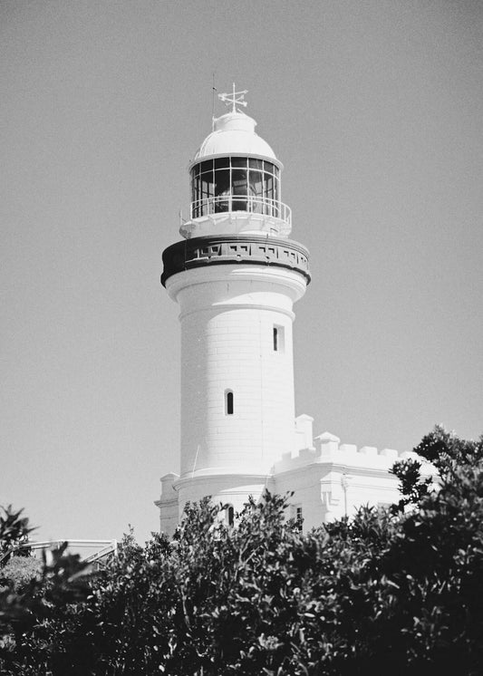 Lighthouse B&W - Nostalgia 35