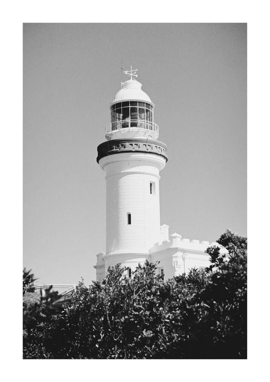 Lighthouse B&W - Nostalgia 35